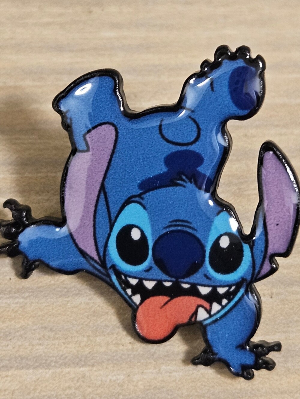 Disney Stitch HAND STAND Mystery Box Pin Enamel RARE - Picture 3 of 7